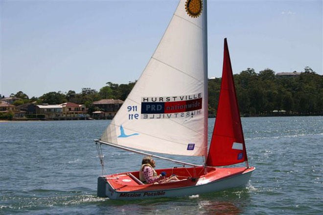 Jim Brown of Sailabillity Kogarah in the 303 Singles © Graeme Adam